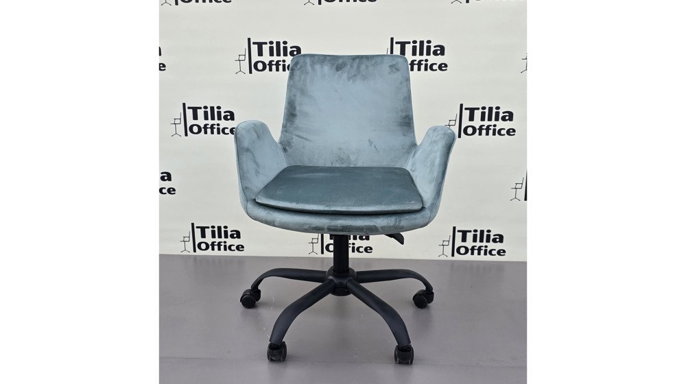 Maki Çalışma ve Çocuk Koltuğu Siyah Yonca Ayak Su Yeşili